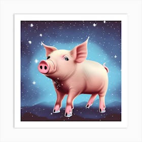 The Pig Art Print