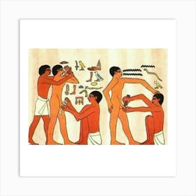 Pharaonic castration Art Print