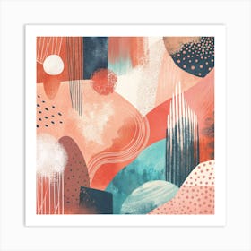 Abstract Painting 252 Art Print