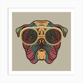 Bulldog Art Print