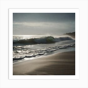 Sand And Surf 1 Art Print