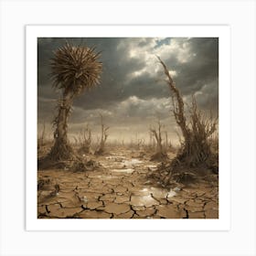 Dry Land 35 Art Print