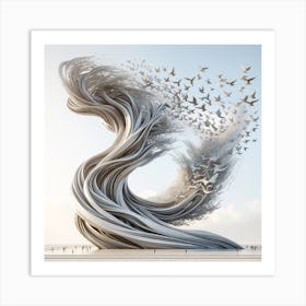 Wind Sculpture Art Print