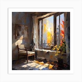 Bim of light Art Print