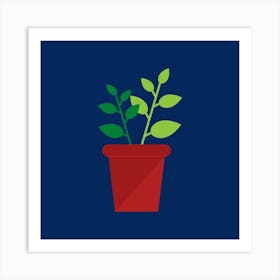 Plant Simple Aesthetic Natural Art Print