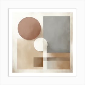 Geometric Serenity Art Print