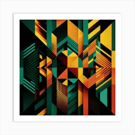 Geometric Pattern Art Print