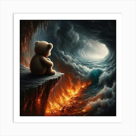 Teddy Bear 40 Art Print