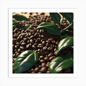 Coffee Beans 28 Art Print