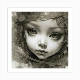 Porcelain Doll8 Art Print