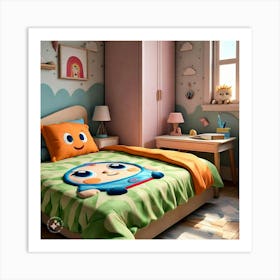 Kids Bedroom Art Print