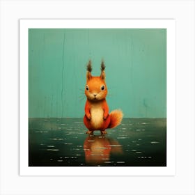 Squirrel 2 Art Print