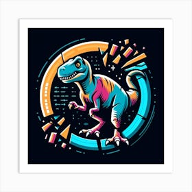 Dinosaur T - Rex Art Print