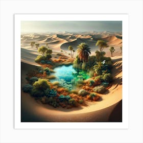 Desert Landscape 1 Art Print