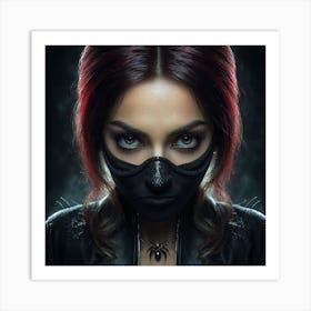 Black Widow 1 Art Print