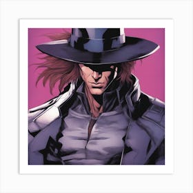 Gambit from X-Men Art Print