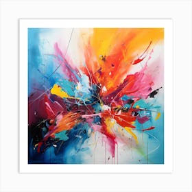 Abstract Painting 52 Art Print