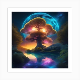 Tree Of Legends Art Print