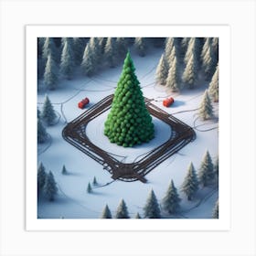 Christmas Tree 12 Art Print