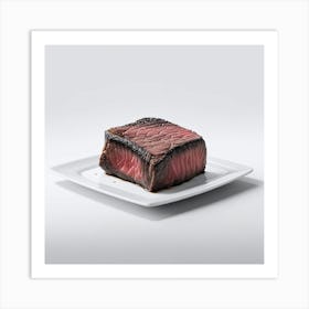 Steak Art Print