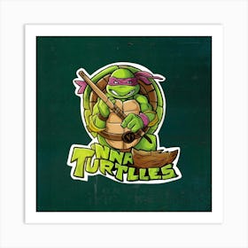 Ninja Turtles 1 Art Print