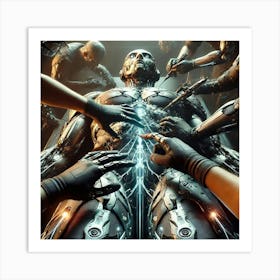 Cybernetic Augmentation By Medic Teams Art Print