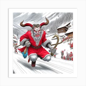 Santa Claus 3 Art Print