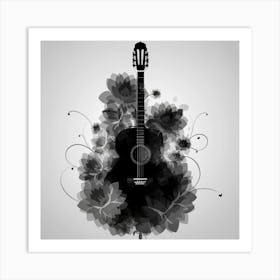 Acoustic Guitar Art Print