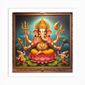 Ganesha 43 Art Print