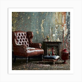 An Aged Arcane Design Transforms The Retro Frame With Various Earthy Tones That Splatter About In A 2 1 Art Print