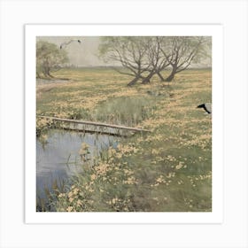 Riverside 12 6 1 Art Print