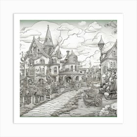 castle of the king Art Print