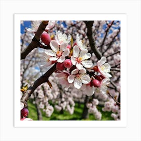 Cherry Blossoms 18 Art Print