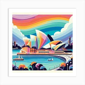 Sydney Opera House 4 Art Print