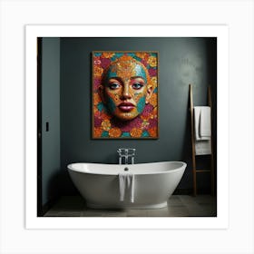 Portrait Of A Woman 5 Art Print