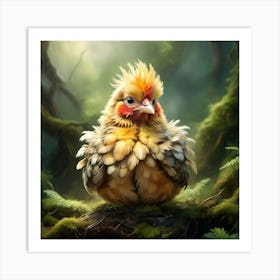 Charming Chicks #1 Art Print