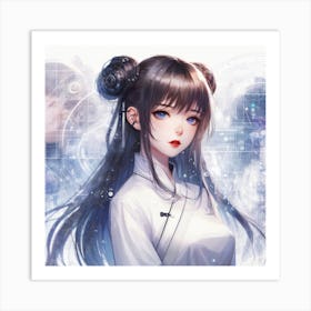 Anime Girl (66) Art Print