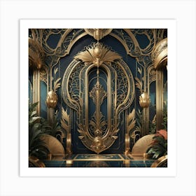 Deco Interior Art Print