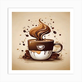 Coffee Cup 1 Art Print