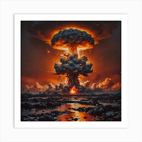 Apocalypse Blaze Art Print