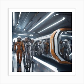 Space Station 106 Art Print