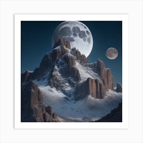 Full Moon Art Print