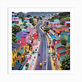 Most Popular Street In Cape Town Art Print