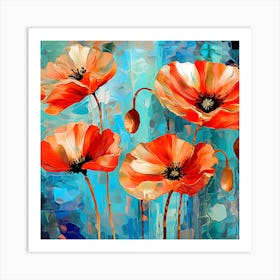 Poppies 33 Art Print