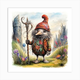 Gnome 1 Art Print