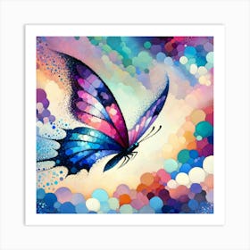 Butterfly Painting 1 Art Print