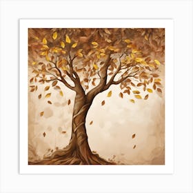 Autumn Tree 1 Art Print