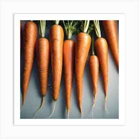 Carrots 25 Art Print