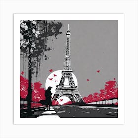 Paris Eiffel Tower 26 Art Print