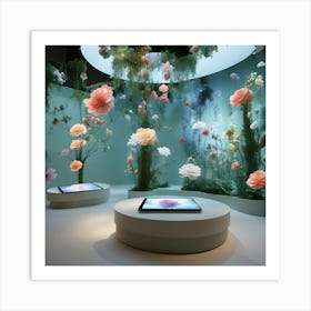 Virtual Garden Art Print